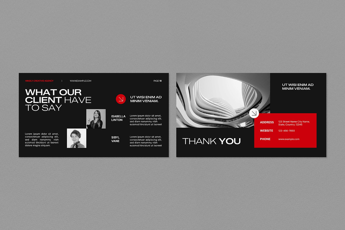 Creative Agency PPT, a Presentation Template by graphicook (Photo 4 of 4)