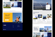 10 Figma Landing Page Templates, a Landing Page Template by zroch design (Thumbnail 7 of 32)