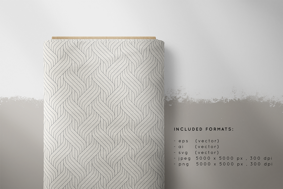 Herringbone Seamless Patterns Set, a Pattern Graphic by Curly_Pat (Photo 9 of 9)