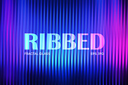 Ribbed Fractal Glass Neon Collection, a Background Graphic by RDShop (Thumbnail 1 of 9)