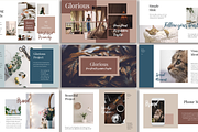 Glorious PowerPoint Template, a Presentation Template by Helga_Design (Thumbnail 1 of 15)