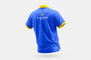 Polo & Crew Neck T-Shirt Mockup Set, a Shirt Mockup by graphypix (Thumbnail 12 of 14)