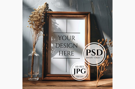 Wall Art Mockup, Frame Mockup