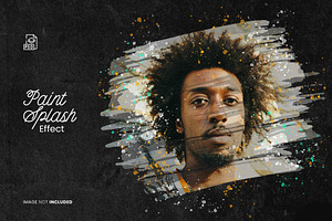 Paint Splash Photo Effect, a Layer Style Add-On by WudelMbois Studio