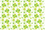 14 Patterns with Fourleaf Clovers, a Pattern Graphic by Sunset&Sea Design (Thumbnail 2 of 5)
