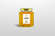 Honey - Jar mockup, a Packaging Mockup by Makestudio (Thumbnail 4 of 7)