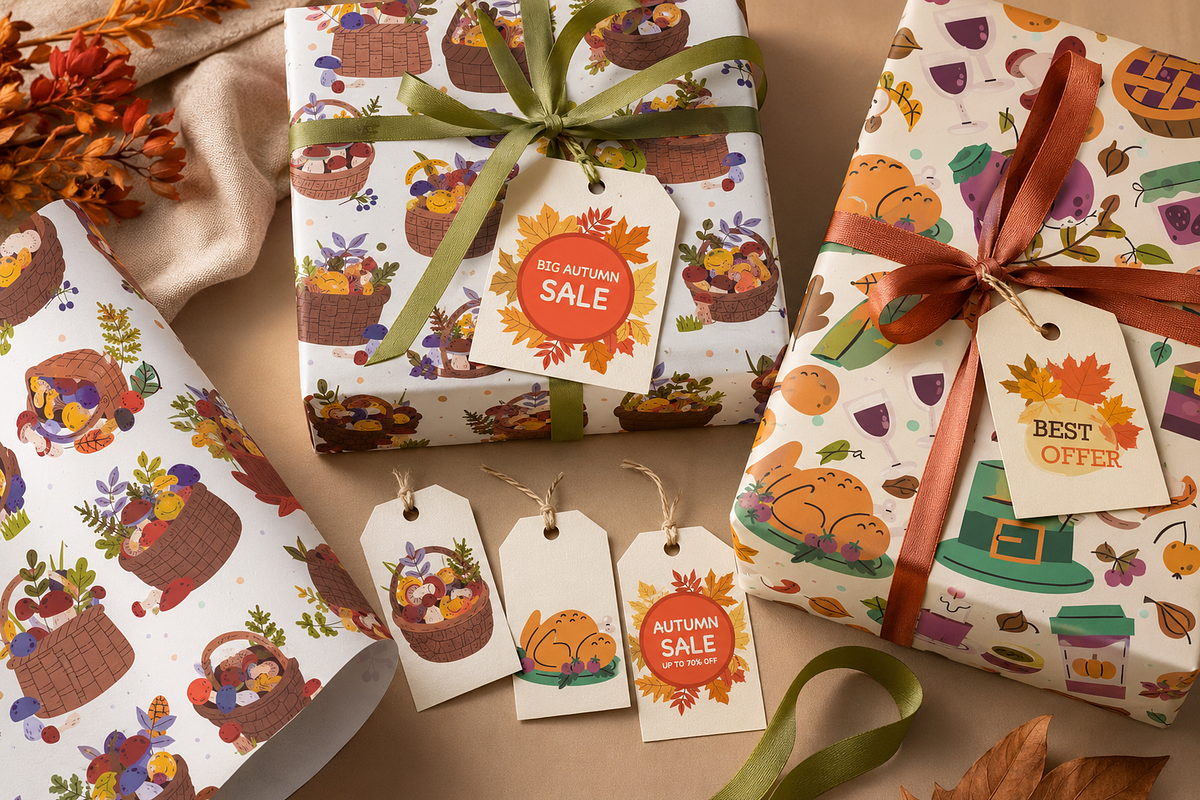 Thanksgiving – Autumn & Harvest, a Seasonal Illustration by Anna Studio (Photo 4 of 11)