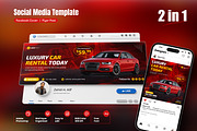 Social Media FB Cover and Flyer Post, a Social Media Template by zahidhossainalif (Thumbnail 1 of 4)