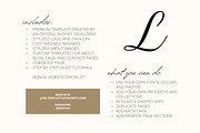 Elegant Shopify Theme | Luxe, a Templates & Theme by Easy Website Themes (Thumbnail 8 of 8)
