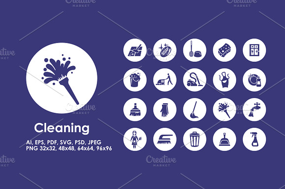 Cleaning Icons