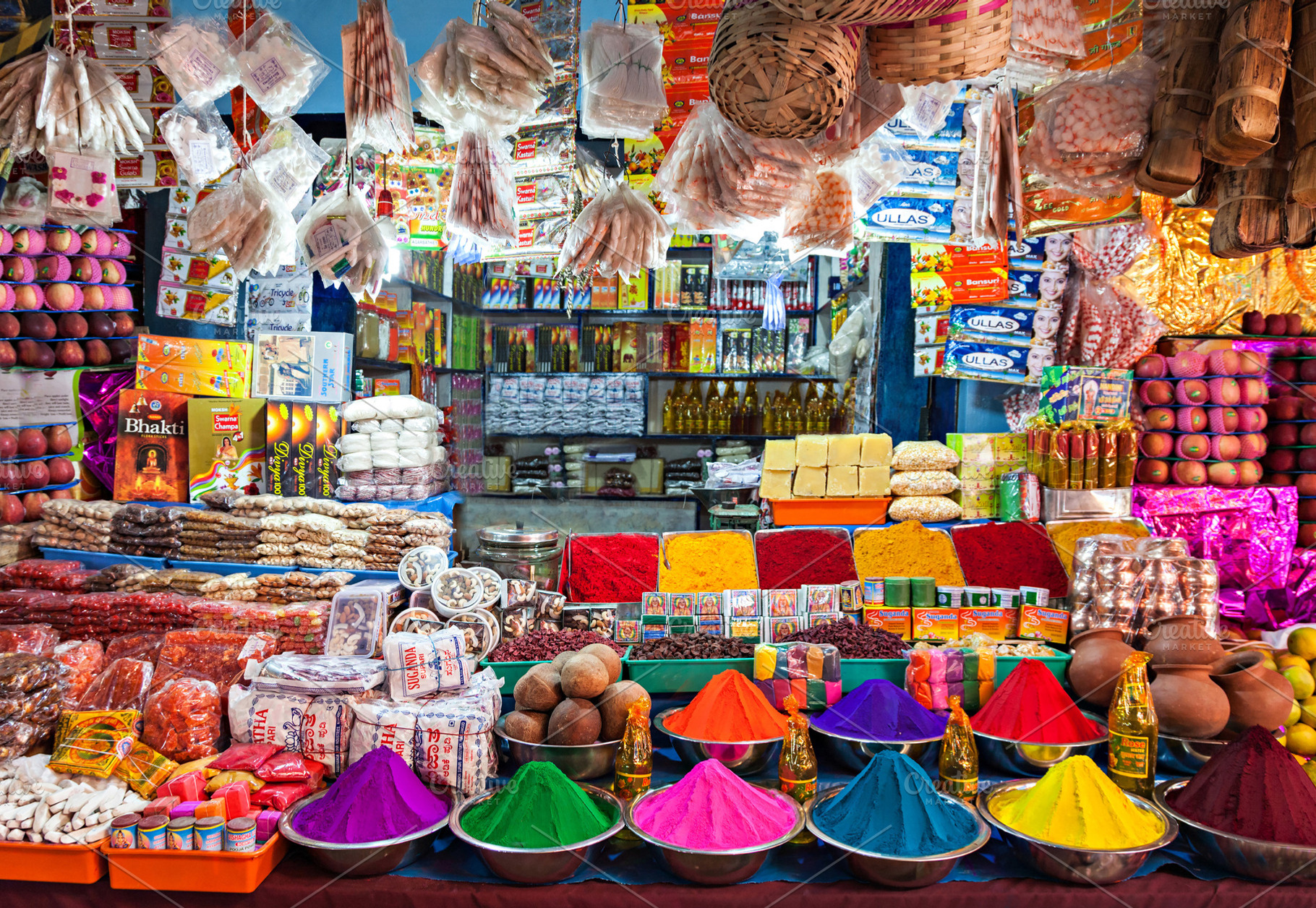 Indian shop, a Photo by saiko3p