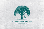 Oak Swingin Tire Logo Template, a Branding & Logo Template by Maximum Designstudio (Thumbnail 1 of 3)