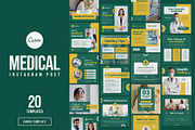 Medical Social Media Post - Canva, a Social Media Template by Pixelpick (Thumbnail 1 of 5)