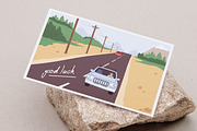 Road trip concept, highway with cars, a Transportation Illustration by Good Studio (Thumbnail 3 of 3)
