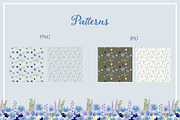 Summer Breeze Floral Graphics, an Illustration by Doris Jetz (Thumbnail 5 of 8)