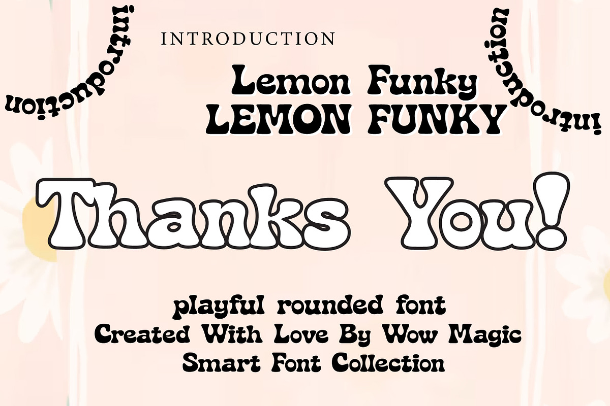 Lemon Funky, a Slab Serif Font by Wow Magic (Photo 3 of 3)