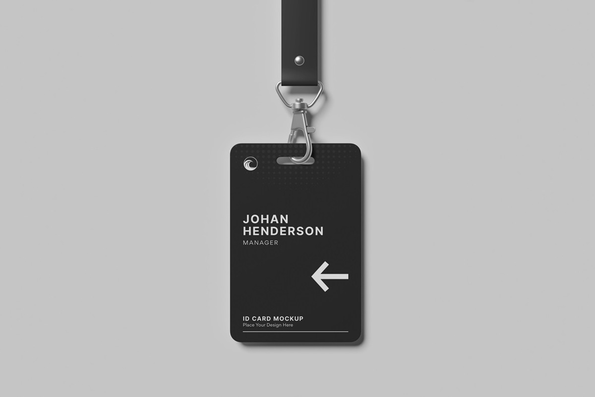 ID Card Mockup, an Advertising Mockup by GraphicWindow (Photo 6 of 7)