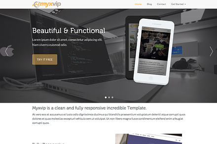 MYXVIP - Multipurpose Bootstrap