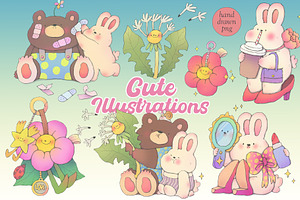 Cute Illustrations, an Animal Illustration by Anastasiya Klempach
