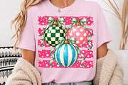 Coquette Christmas Ornaments PNG, a Seasonal Illustration by Rose Art (Thumbnail 3 of 4)