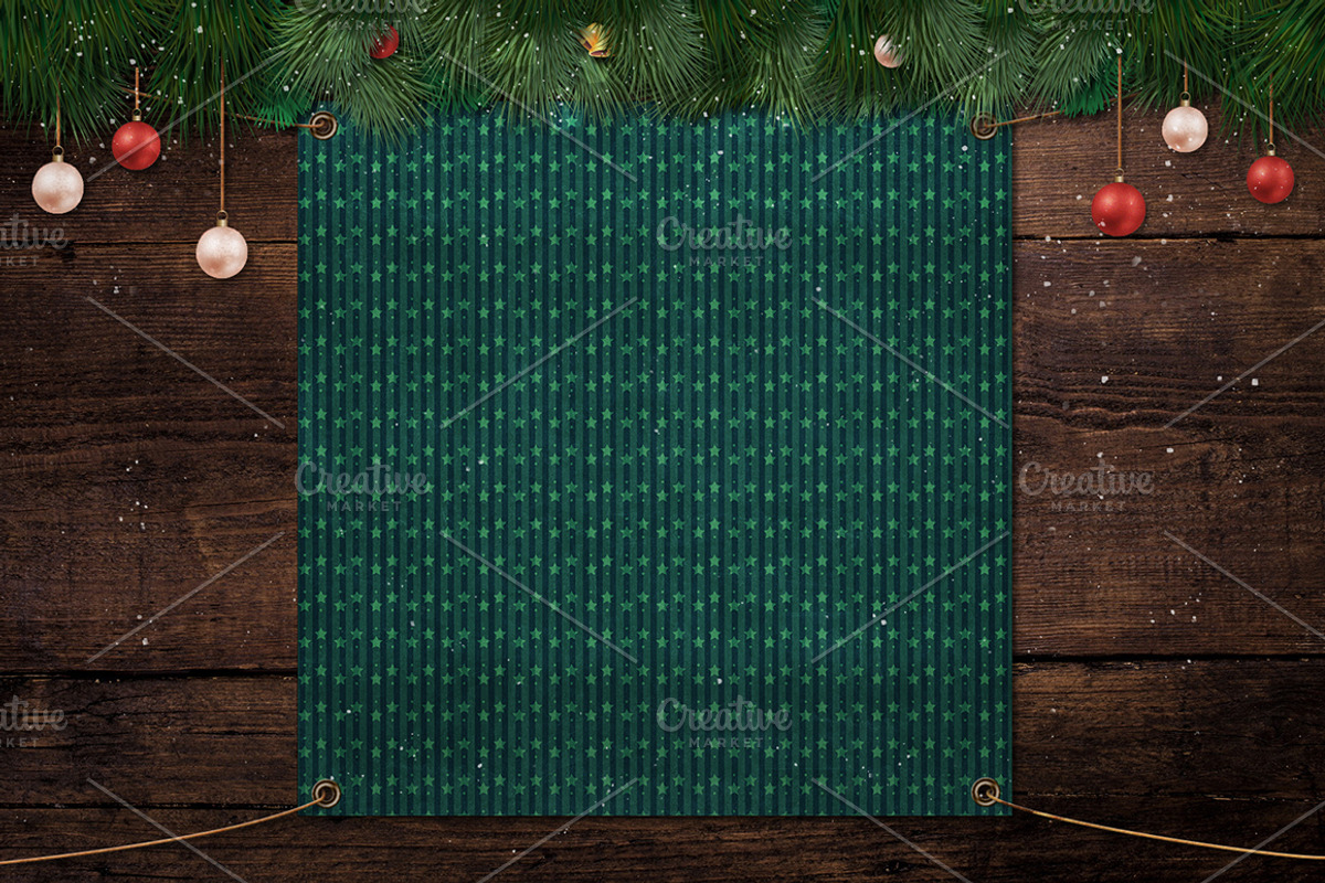 20 Christmas Kraft Papers, a Texture Graphic by Orange Fox (Photo 6 of 7)