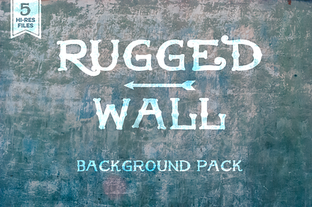 Rugged Wall Background Set