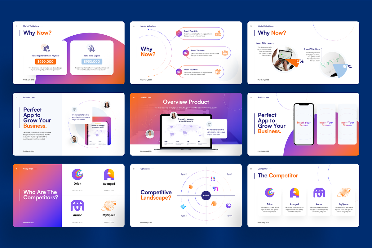Deckly - Pitch Deck Google Slides, a Presentation Template by Illustraly Design (Photo 6 of 9)