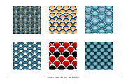 Fish Scale Animal Print Patterns, a Pattern Graphic by karenfoleyphoto (Thumbnail 2 of 7)
