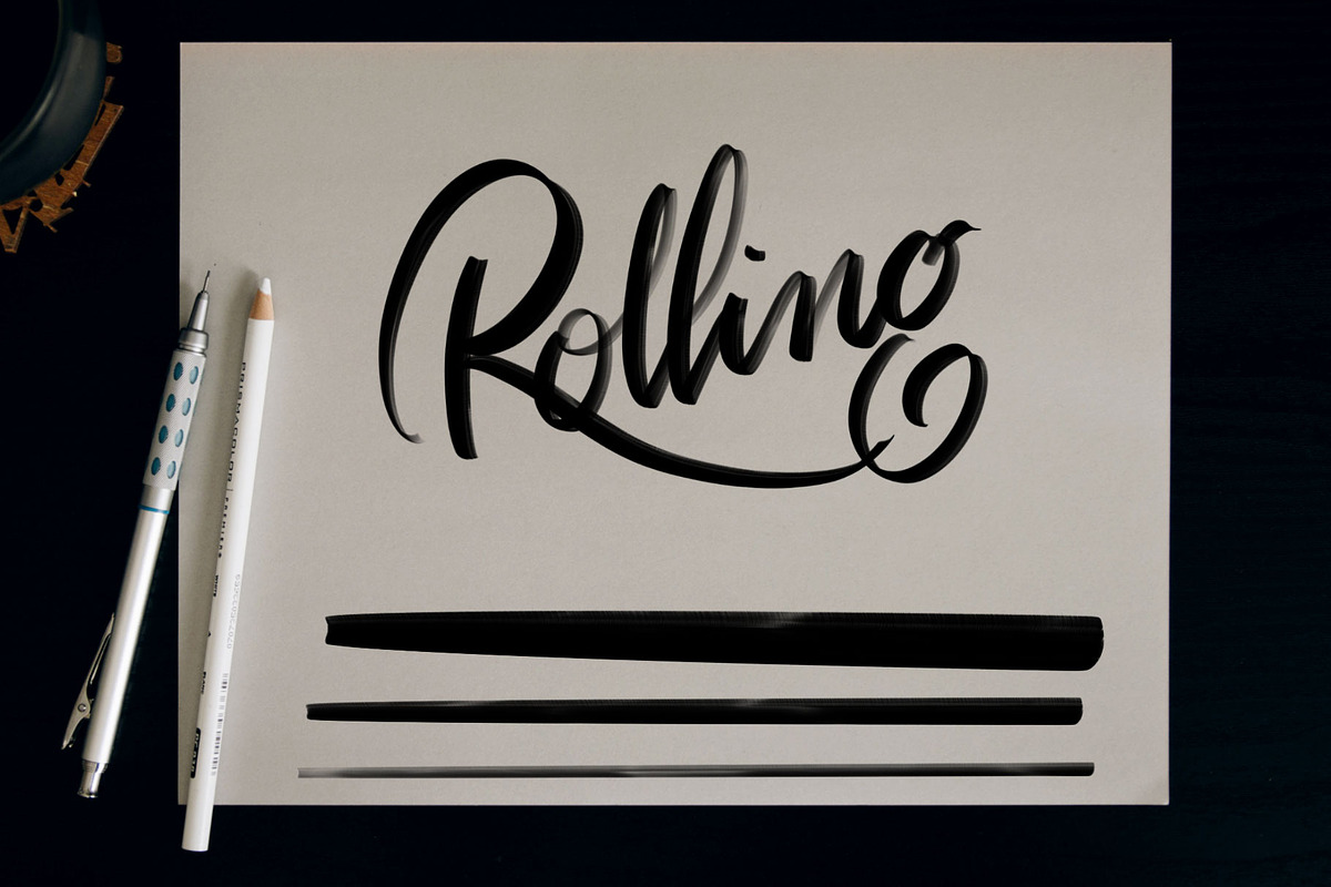 Script & Sketch Procreate Brushes, a Brush Add-On by Inky Pixels (Photo 10 of 15)