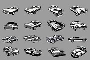 Classic Car Collection vol 5, a Transportation Illustration by The BolzStudio (Thumbnail 11 of 11)
