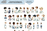 First Communion, Christian Clipart, a Person Illustration by VM PARTYS  BY TAIRUMA (Thumbnail 8 of 10)