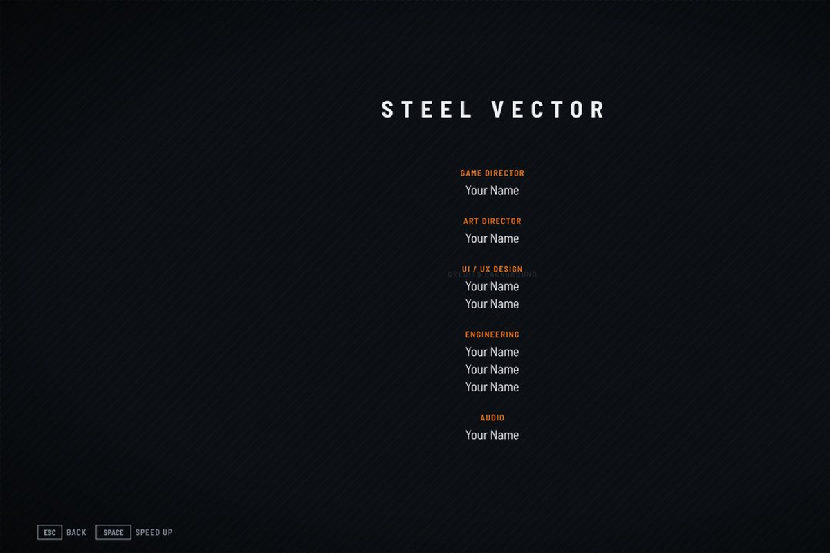 Military FPS Game 100 Screens, an UI Kit Template by pawellpi (Photo 116 of 116)