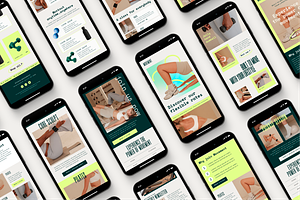 Modern Email Marketing Templates, an Email Template by LePosey Studio