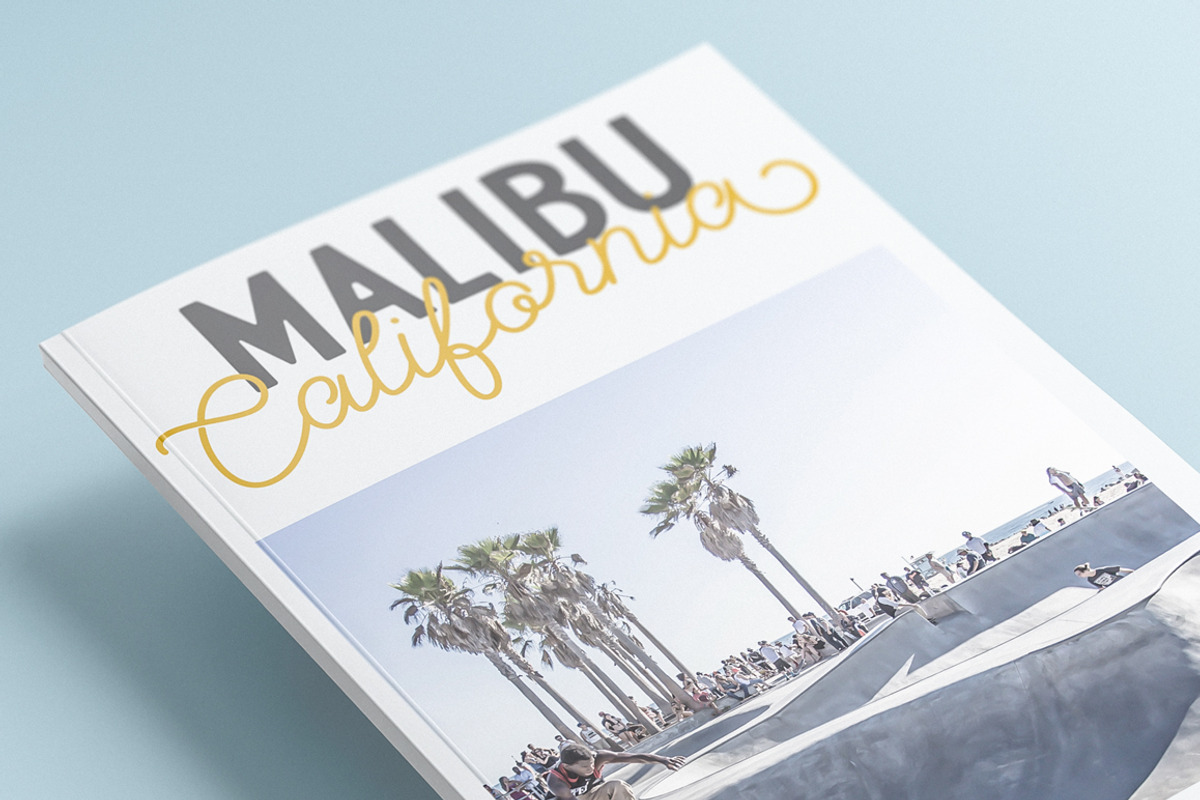 Palm Beach Font Duo, a Script Font by Ivan Rosenberg (Photo 5 of 12)