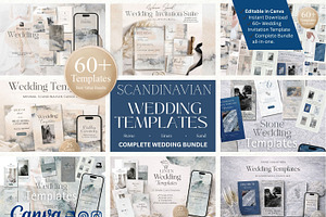 Scandinavian WeddingTemplates Bundle