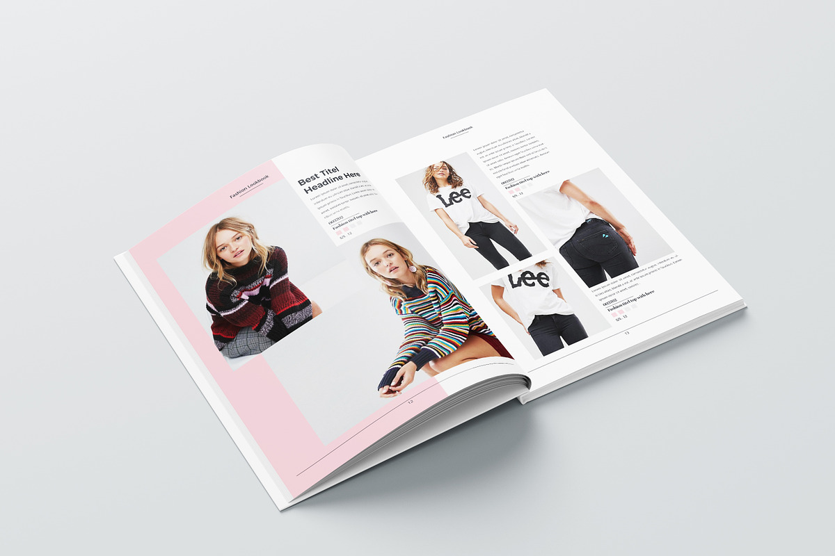 Lookbook Layout, a Brochure Template by obidullah_01 (Photo 9 of 14)