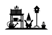 50 Botanical Garden Silhouette bundl, an Illustration by Designs_River (Thumbnail 20 of 51)
