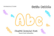 Cutie Bubble, a Slab Serif Font by Wow Magic (Thumbnail 2 of 3)