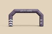 Event Inflatable Arch Gate Mockups, an Advertising Mockup by fakhroo (Thumbnail 1 of 4)