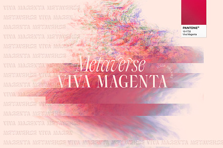 Viva Magenta Textured Collection, a Texture Graphic by Julia Dreams