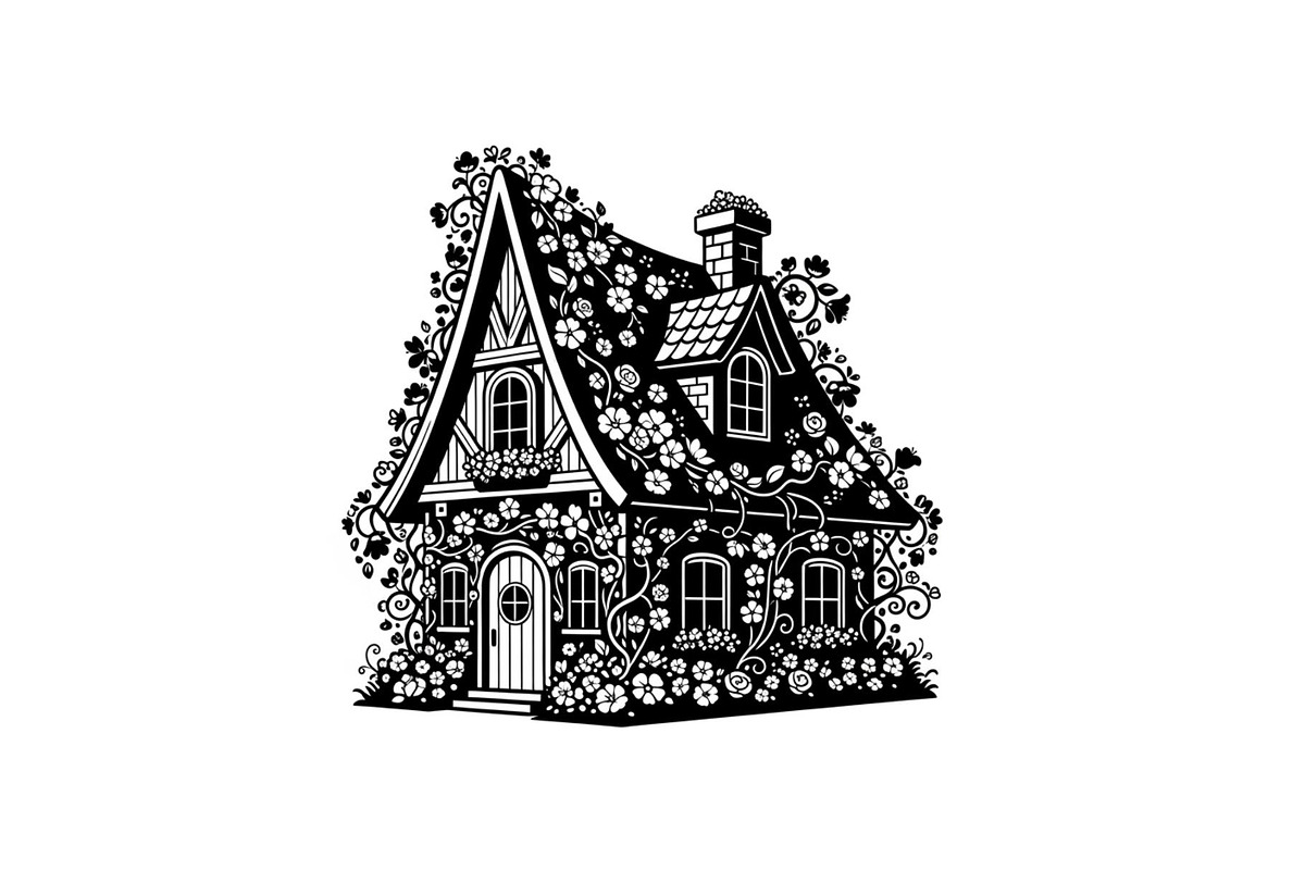 Cute House Silhouette Bundle, an Illustration by Designs_River (Photo 13 of 31)