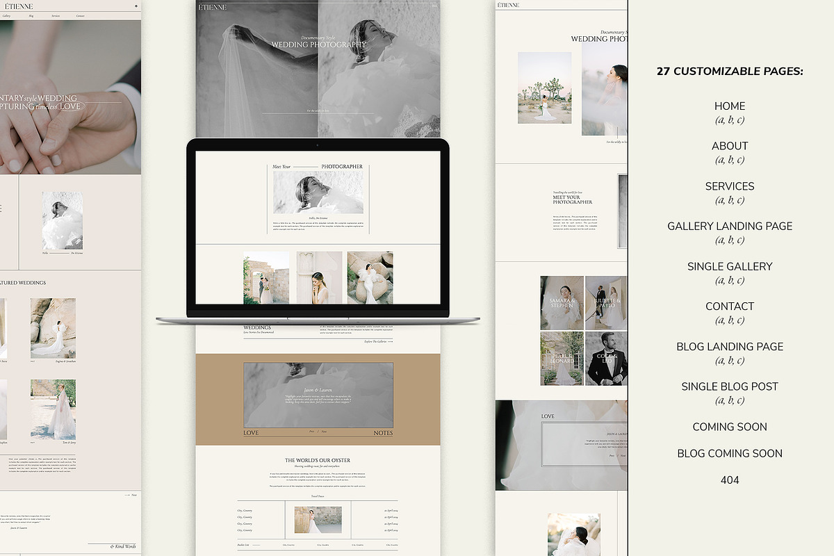 Minimal | Showit Website Template, a Websites & App Template by Studio Leelou (Photo 3 of 13)