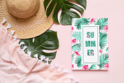 50% OFF! Tropical flowers & element, a Decorative Illustration by Kotkoa (Thumbnail 5 of 6)