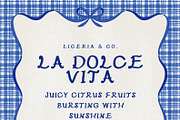 Vintage Display Serif Font, a Serif Font by elif (Thumbnail 3 of 9)