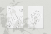 Minimalist Leaf Line Sketches, an Illustration by Galerie Design Studio (Thumbnail 4 of 6)