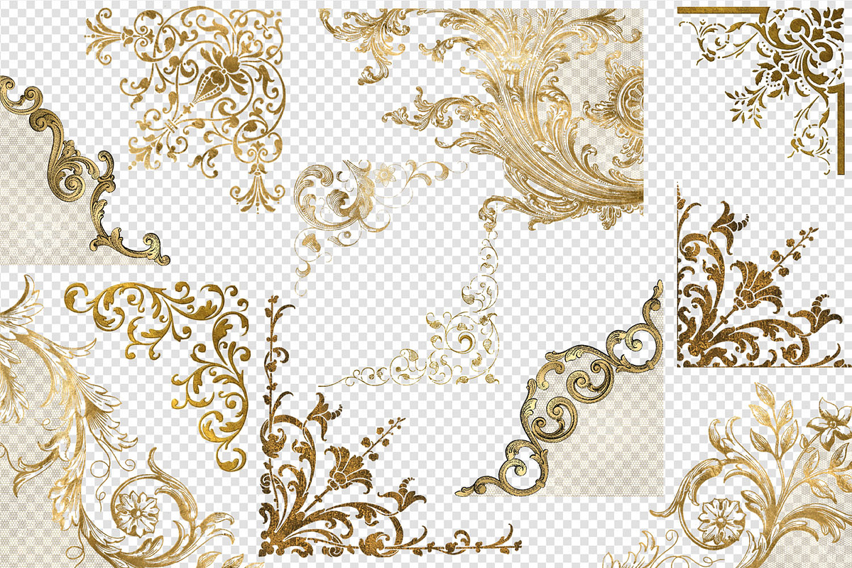 Old Gold Corners, an Illustration by Digital Curio (Photo 2 of 4)