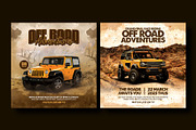 Off-road adventure flyer template, a Flyer Template by Yunus Ahmad (Thumbnail 4 of 4)