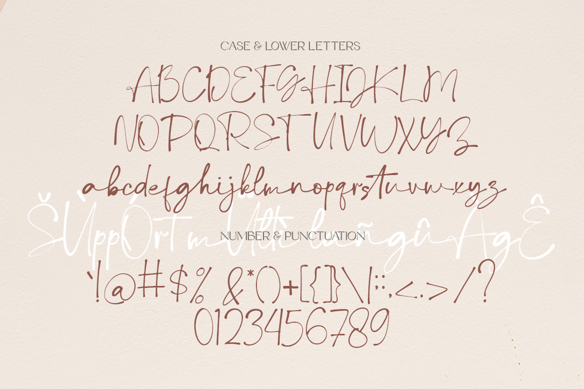 Debora Celina, a Script Font by Gatype (Photo 6 of 8)