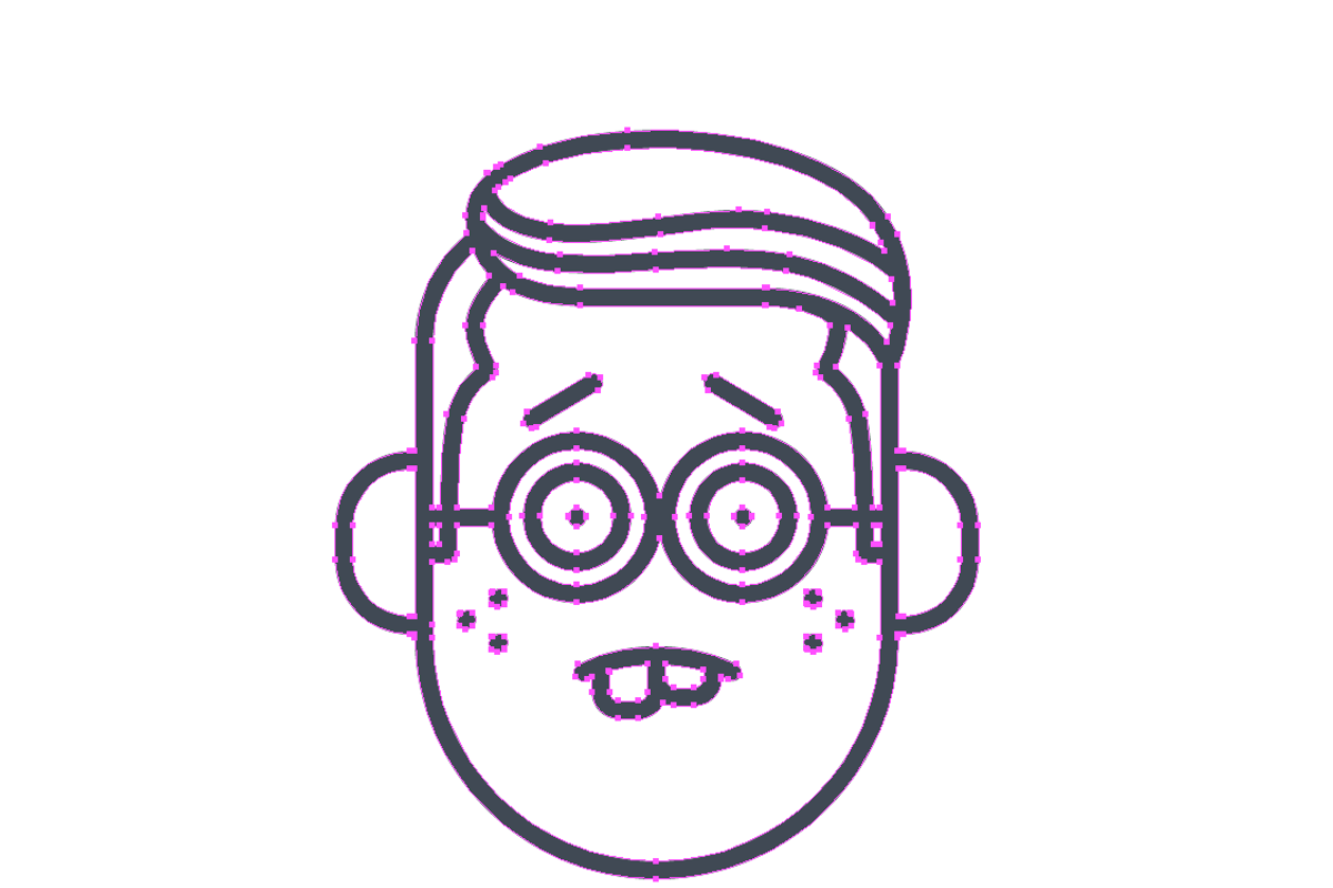 50 Emotion line icons, an Outline Icon by vladimir..lavrentev (Photo 6 of 6)