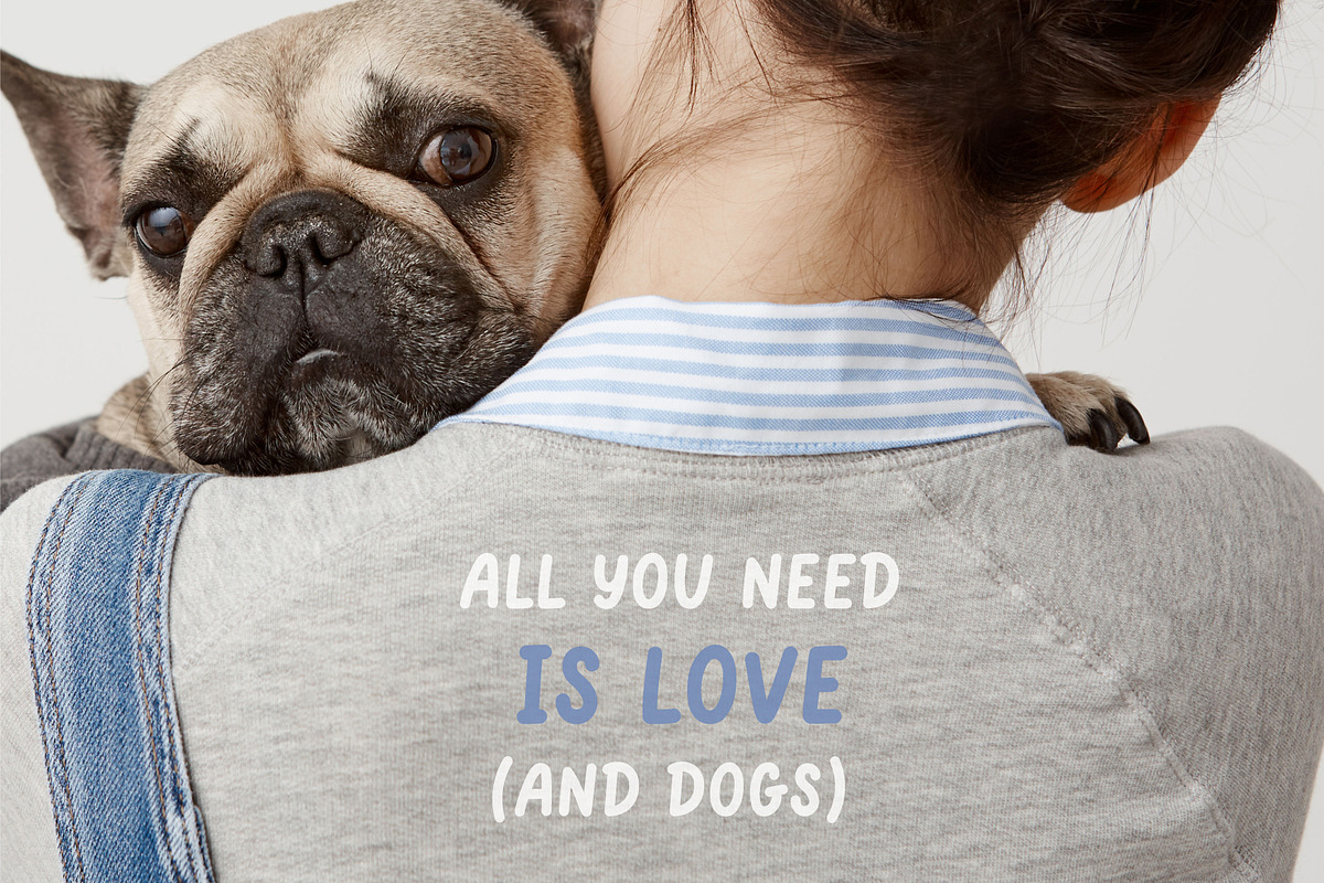 Friendly dog | Playful font, a Handwritten Font by JuliaVolkova (Photo 7 of 9)